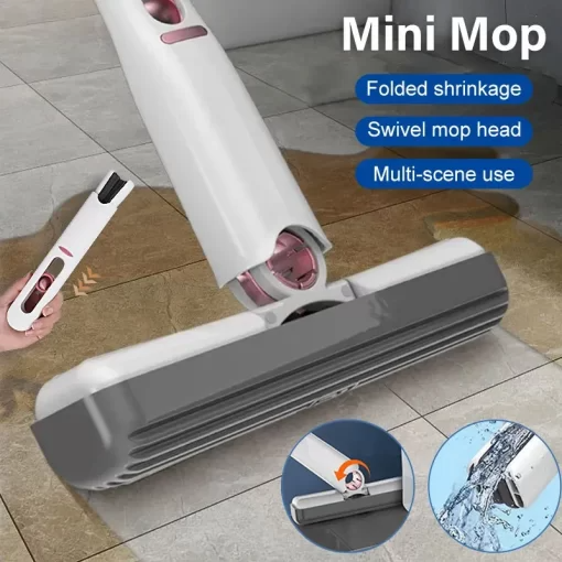 New Portable Mini Squeeze Mop