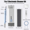 Multifunctional 7 In 1 Cleaning Brush Kit Scalable Keyboard Cleaner , Brush - Earphone & Pen Cleaner