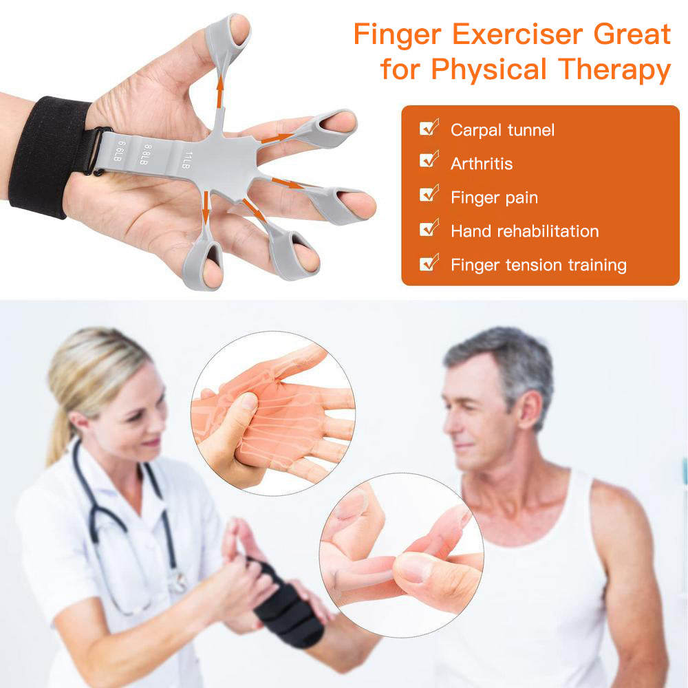Finger Exerciser – Gripster Strengthener Finger Stretcher (Imported)