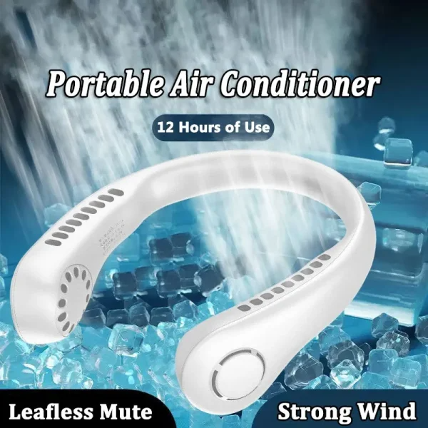 Mini Neck Portable Air Cooler Fan