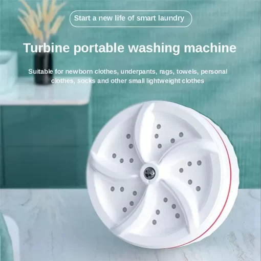 3 In 1 Mini Washing Machine Portable Rotating washer